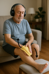 Derrame Cerebral- Cerebro conectado con ejercicios de sensibilización